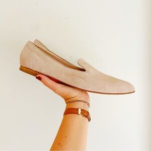 NEW Italeau Women’s Suede Loafers, Handmade